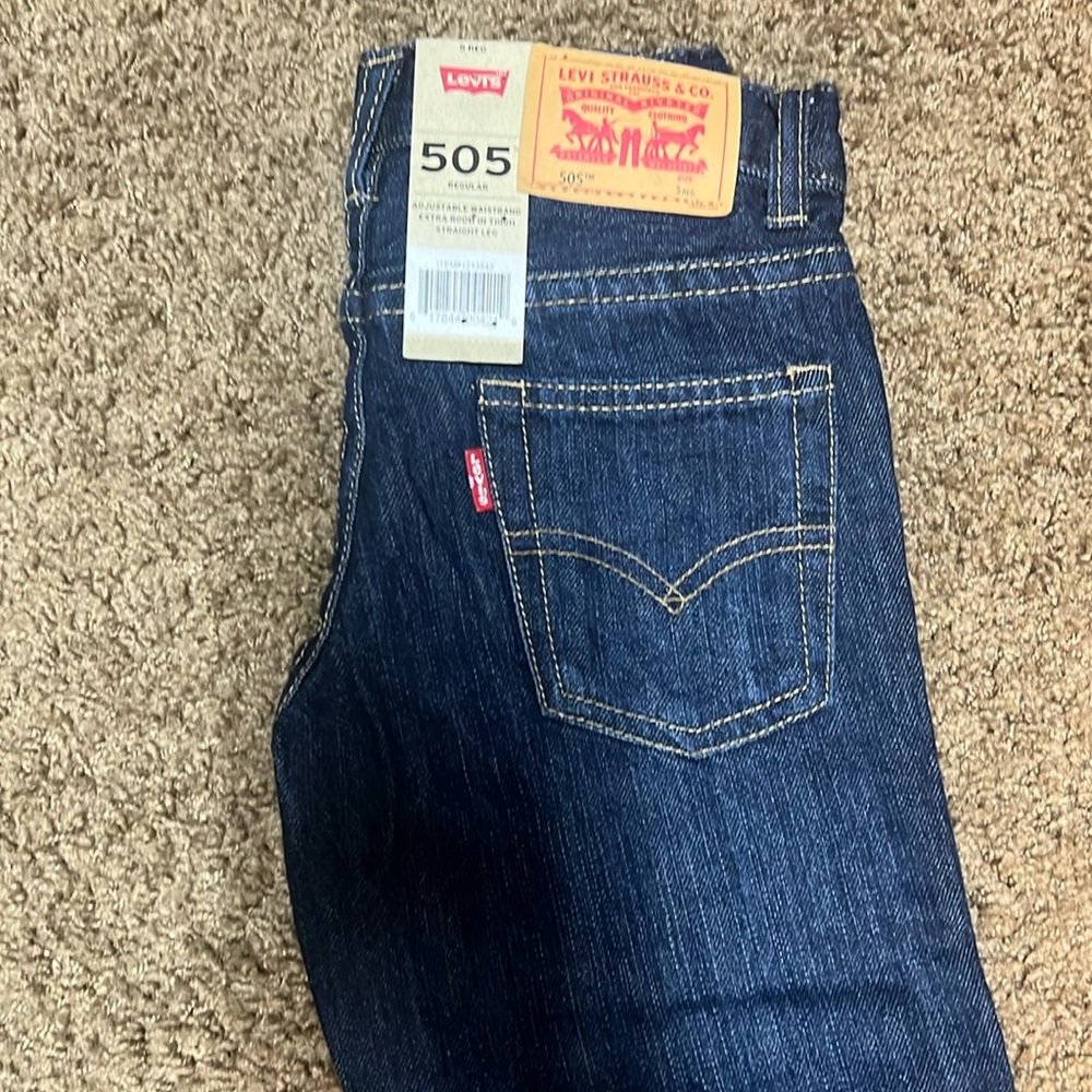 Brand new boys Levi’s jeans. Size 5regular